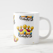 De kroon van de koning grote koffiekop (Rechts)
