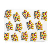 De kroon van de koning magneet (Horizontaal)