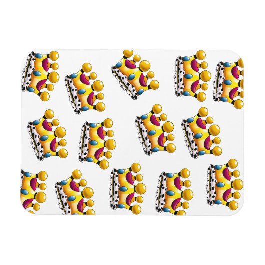 De kroon van de koning magneet (Horizontaal)