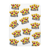 De kroon van de koning magneet (Verticaal)
