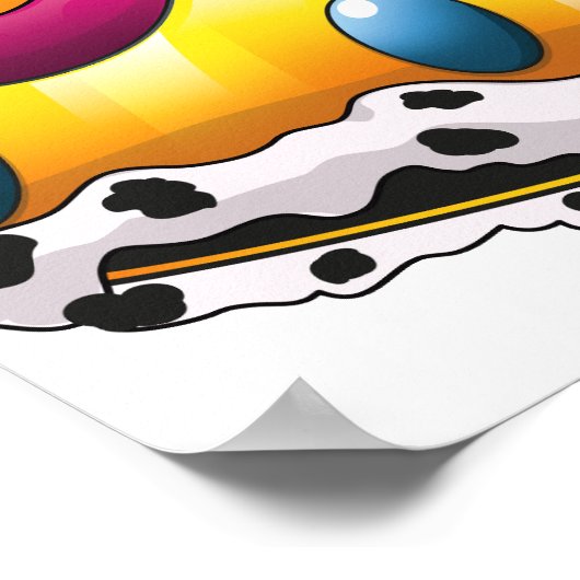 De kroon van de koning poster (Hoek)