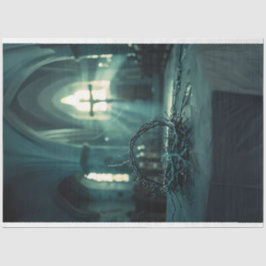 De kroon van doornen Decoupage Tissuepapier