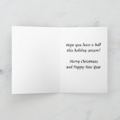 De Kroon van het honkbal Feestdagen Kaart (Binnen)