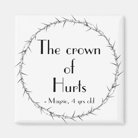 De kroon van Hurts Magnet (Voorkant)