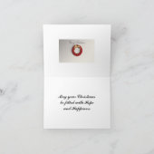 De Kroon van Kerstmis Feestdagen Kaart (Binnen)