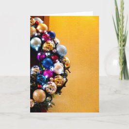 De Kroon van Kerstmis Feestdagen Kaart