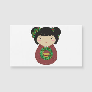 De Kroon van Kerstmis van Kokeshi