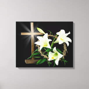 De Kroon van Pasen Canvas Afdruk