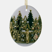 De kroon van St. Louis, 13e eeuw (zilvergif) Keramisch Ornament (Rechts)