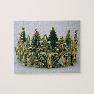 De kroon van St. Louis, 13e eeuw (zilvergif) Legpuzzel
