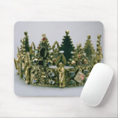 De kroon van St. Louis, 13e eeuw (zilvergif) Muismat (Met muis)