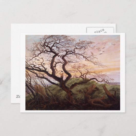 De kroonboom, 1822 briefkaart (Voorkant / Achterkant)