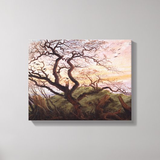 De kroonboom, 1822 canvas afdruk (Voorkant)