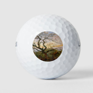 De kroonboom (door Caspar David Friedrich) Golfballen
