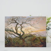 De kroonboom (door Caspar David Friedrich) Kaart (Staand voorkant)