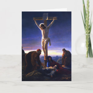 De Kroonfixatie van Jezus. Fine Art Easter Kaart