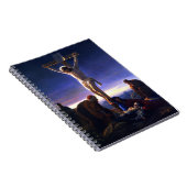 De Kroonfixatie van Jezus. Fine Art Gift-Notitiebo Notitieboek (Rechterzijde)