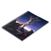 De Kroonfixatie van Jezus. Fine Art Gift-Notitiebo Notitieboek (Linkerzijde)