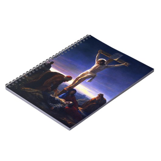 De Kroonfixatie van Jezus. Fine Art Gift-Notitiebo Notitieboek (Linkerzijde)