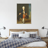 De kroonprins Frederick II Canvas Afdruk (Insitu (Slaapkamer))