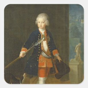 De kroonprins Frederick II Vierkante Sticker