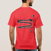 de kroonrokken t-shirt (Achterkant)