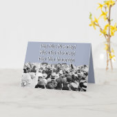 DE KROWD CHEERING PHOTO HIP HOORAY VAN 1910. KAART (Gele Bloem)