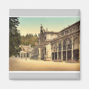 De Kruezbrunnen (d.w.z. Kreuzbrunnen) Colonnade, M Magneet