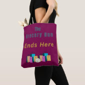 De kruidenierswinkel eindigt hier tote bag (Dichtbij)