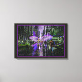 De kruidgassolie 24x16 gestrekte doek canvas afdruk (Voorkant)