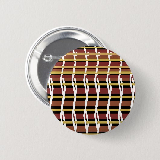 De Kruisende Knoppen Ronde Button 5,7 Cm (Voorkant /achterkant)