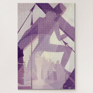 De Kruisiging – 1927 Aaron Douglas Kunst Legpuzzel
