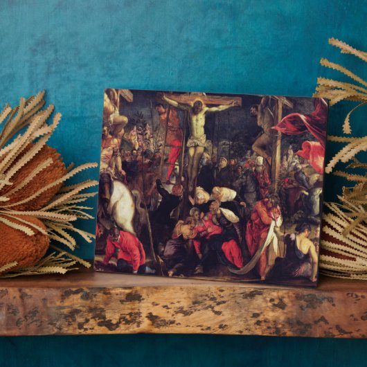 De Kruisiging 2 Fotoplaat (Zijkant)
