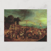 De kruisiging briefkaart (Voorkant)