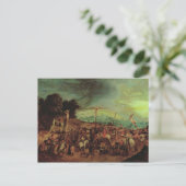 De kruisiging briefkaart (Staand voorkant)