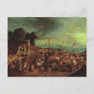 De kruisiging briefkaart