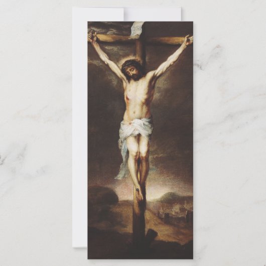 De Kruisiging door Bartolome Esteban Murillo (Voorkant)