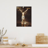 De Kruisiging door Bartolome Esteban Murillo Poster (Keuken)