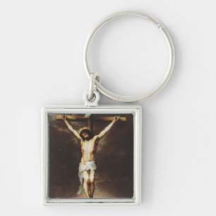 De Kruisiging door Bartolome Esteban Murillo Sleutelhanger