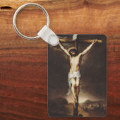 De Kruisiging door Bartolome Esteban Murillo Sleutelhanger (Voorkant)