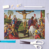 De kruisiging door Benvenuto di Giovanni Tissuepapier (Craft)