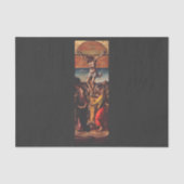 De kruisiging door Carlo Crivelli Tissuepapier (Voorkant)