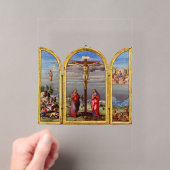 De Kruisiging door Francesco Granacci Acryl Uitnodigingen (Insitu (Draagbaar))