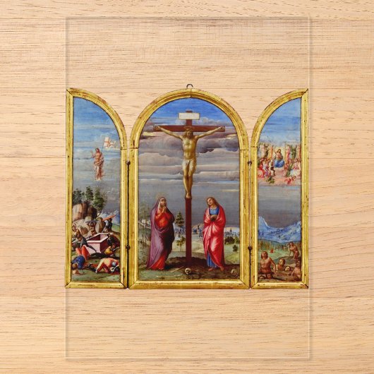 De Kruisiging door Francesco Granacci Acryl Uitnodigingen (Voorkant)