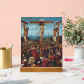De Kruisiging door Van Eyck Acryl Bord (Huwelijk)