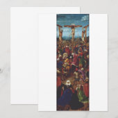 De Kruisiging door Van Eyck Bedankkaart (Voorkant / Achterkant)