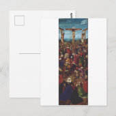 De Kruisiging door Van Eyck Briefkaart (Voorkant / Achterkant)