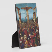 De Kruisiging door Van Eyck Fotoplaat (Zijkant)