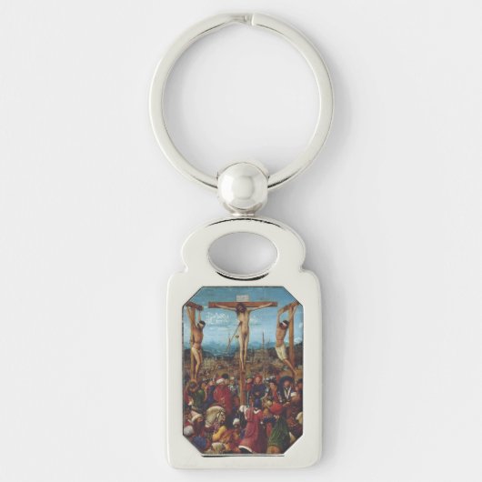 De Kruisiging door Van Eyck Sleutelhanger (Voorkant)