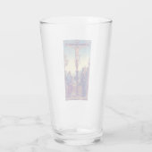 De kruisiging met de Maagd door Pietro Perugino Glas (Achterkant)